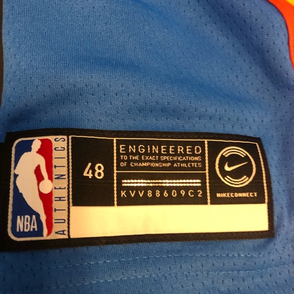 Russell Westbrook Thunder Icon Edition Nike NBA Swingman Jersey - Picture 7 of 7